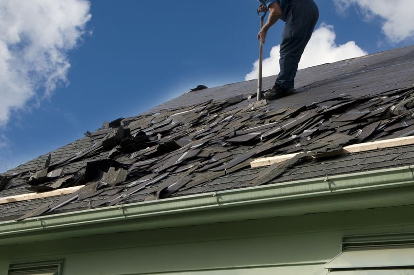 roof tearoff